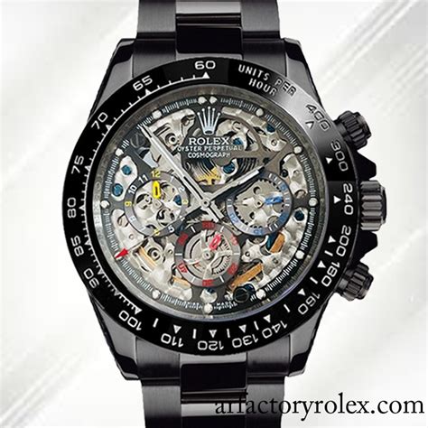 rolex skeleton daytona replica|fake rolex daytona for sale.